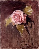 Ignacio Pinazo Camarlench - Una rosa